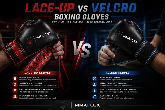 Lace-Up vs. Velcro Boxing Gloves: Which Is Right for Your Training?