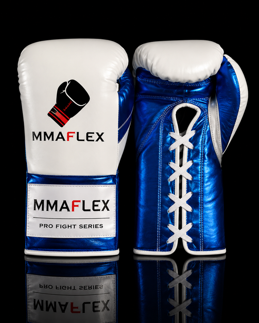 MMAFlex Pro Fight Series Professional Lace-Up Boxing Gloves